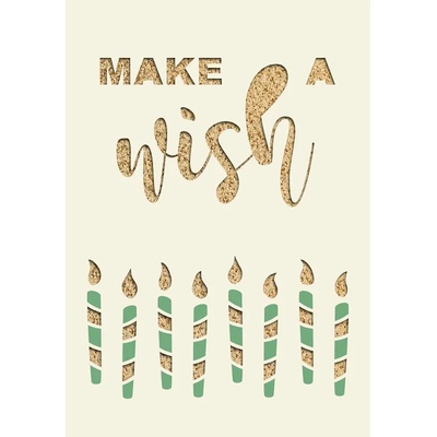 Gespaensterwald Картичка Gespaensterwald Paper Deluxe - Make a Wish (31014)