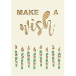 Gespaensterwald Картичка Gespaensterwald Paper Deluxe - Make a Wish (31014)