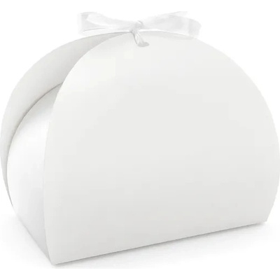 Svatební krabička na výslužku 10ks 16,5x14x9,5cm - PartyDeco