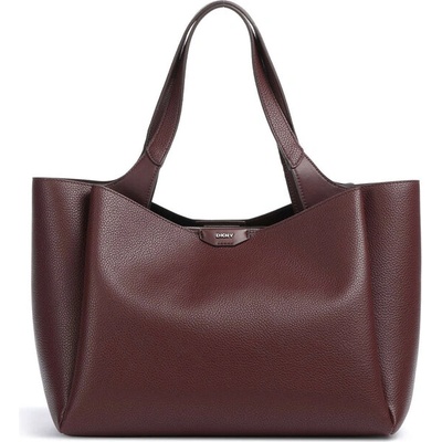 DKNY Willa large kabelka umělá kůže tmavě vínová
