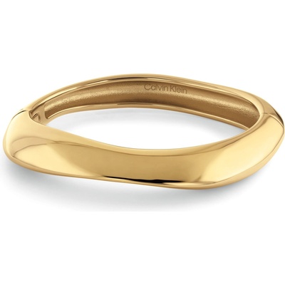 Calvin Klein Moderný pozlátený náramok pre ženy Sculpted 35000818