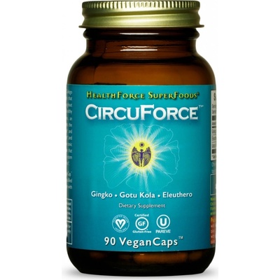 HealthForce CircuForce Brain Power, podpora mozku 90 rostlinných kapslí