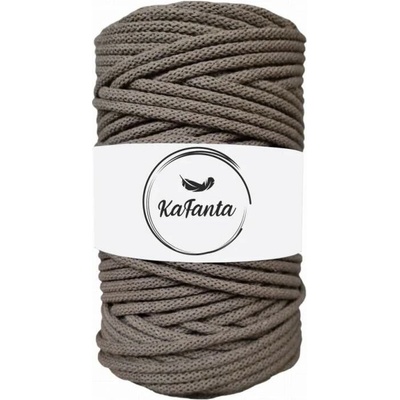 Bavlnená šnúra KaFanta 5 mm - mokka