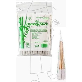 Bamboo Stick Tyčinky vatové pro čištění uší psů 50ks