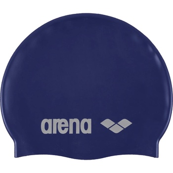 Arena Шапка за плуване Arena Classic Silicone Swim cap - Denim / Silver - размер One Size (581-0005-0311)
