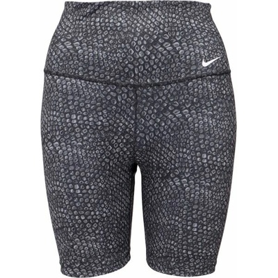 Nike kraťasy One Dri-FIT Women's Mid-R 2023 černá/šedá