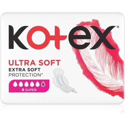 Kotex Ultra Soft Super vložky 8 ks