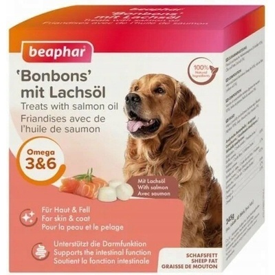 Pralinky Beaphar Lachsol Bonbons s lososem 245 g
