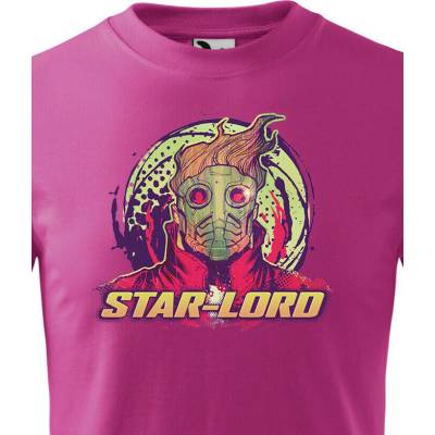 Dětské tričko Star Lord Purpurová Canvas Bezvatriko.cz 2353
