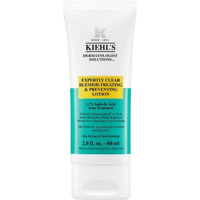 Kiehl's Dermatologist Solutions Expertly Clear Blemish Treating & Preventing Lotion krém na obličej na aknózní pleť 60 ml