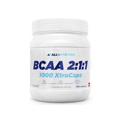 ALLNUTRITION Аминокиселини BCAA 2: 1: 1 1000 XtraCaps Allnutririon, 360 Caps. , 6123