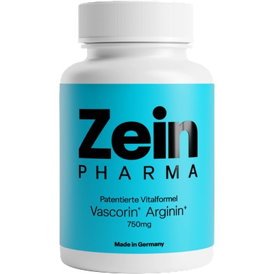 Zein Pharma Vascorin® Arginin+ 750 mg - 120 вег. капсули