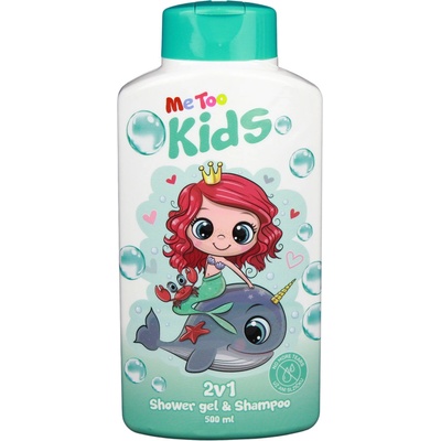 Me too 2v1 s.g. a šampon NEW Little Mermaid 500 ml