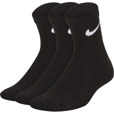 Nike Basic Crew 3Pk Childs - Black