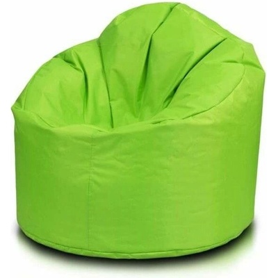 TiaHome sedací vak Hruška Star polyester světle hnědá
