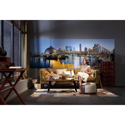 Komar XXL2-010 Vliesová fototapeta Brisbane most rozměry 368x124 cm