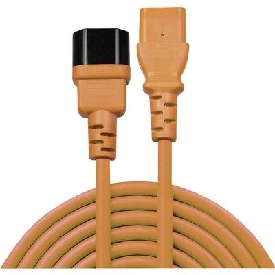 Lindy 30475 захранващ кабел Оранжев 2 м C13 разклонител C14 разклонител (30475) (30475)
