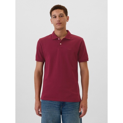 GAP Пике поло тениска GAP GAP | Cherven | МЪЖЕ | XXL
