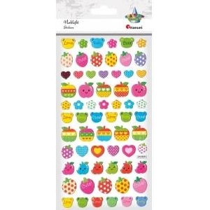 TITANUM Convex stickers mix 65pcs