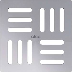 Alcadrain - Решетка 10х10 см, неръждаема стомана MPV001 (MPV001)
