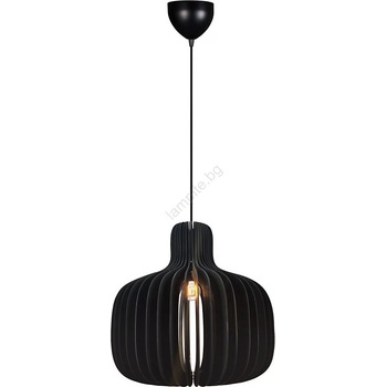 Nordlux - Люстра на кабел HAZO 1xE27/60W/230V черна (NX0612)