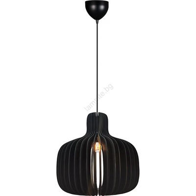 Nordlux - Люстра на кабел HAZO 1xE27/60W/230V черна (NX0612)