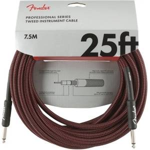 Fender Professional Series Red Tweed 7, 5 m Директен - Директен Инструментален кабел (0990820070)
