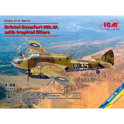 Bristol ICM Beaufort Mk.IA w/ Tropical Filter 1:48