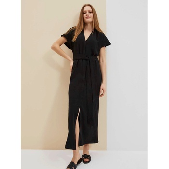 Moodo Черна дълга дамска рокля Moodo Moodo | Cheren | ЖЕНИ | XS