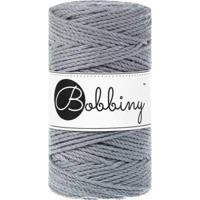 Bobbiny Macrame ropes 3PLY - 3mm Bobbiny - Macrame ropes 3PLY - 3mm: Steel