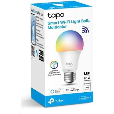 TP-Link Tapo L530E E27, chytrá Wifi žárovka 16M barev 1ks, Tapo L530E E27