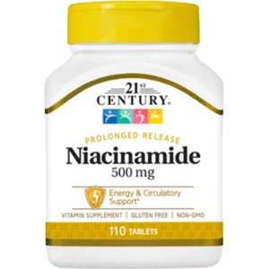 21st Century Niacinamide 500 mg Prolonged Release [110 Таблетки]