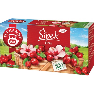 TEEKANNE rosehip šípkový čaj 20 x 2,7 g