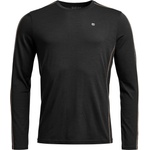 Ortovox Мъжко мериносово термобельо Ortovox 185 Rock'N'Wool Long Sleeve Merino base layer - Black Raven (015-1350-0811)