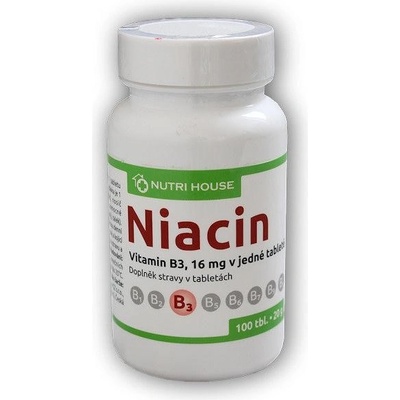 NutriStar Niacin vit. B3 100 tabliet