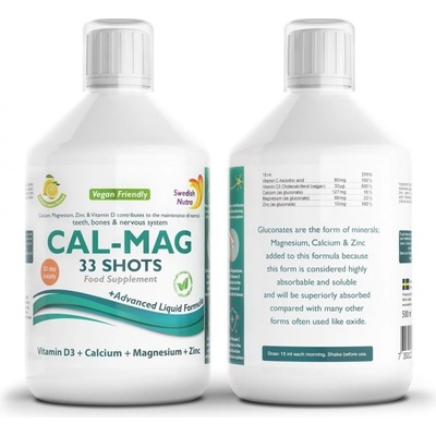 Swedish Nutra Cal Mag 500 ml