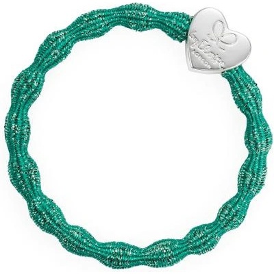 By Eloise London Metallic Silver Heart гривна / ластик за коса