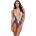 Baci Lingerie Baci Grey Floral & Lace Teddy XL