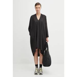 Visvim Копринена рокля ruana dress l/s (325105017004)