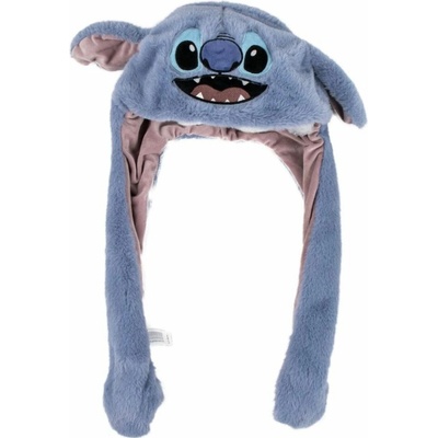 OEM Dětská zimní čepice Disney Lilo & Stitch Smějící se Stitch