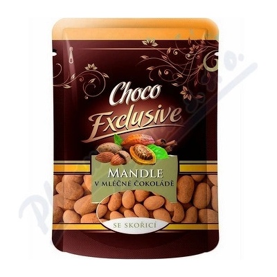 Poex Choco Exclusive Mandle v mléčné čokoládě se skořicí 700 g