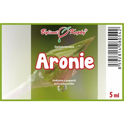 Arónia púčiky gemmoterapie 5 ml