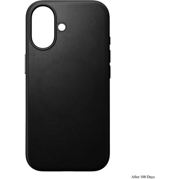 Nomad Гръб Nomad Modern Leather Case за iPhone 17 - Черен