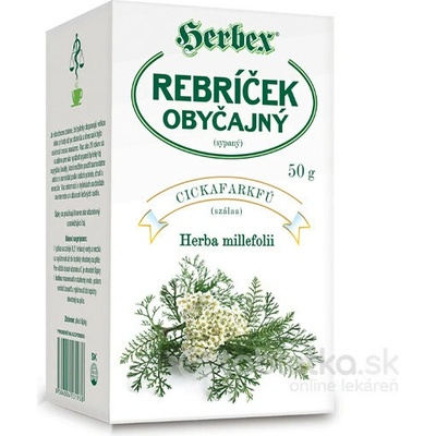 HERBEX REBRÍČEK OBYČAJNÝ sypaná droga 50 g