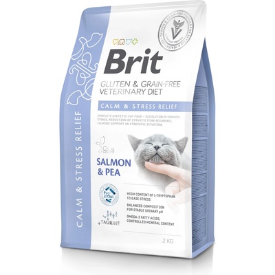 Brit Veterinary Diet Cat Grain Free Calm & Stress Relief 5 kg