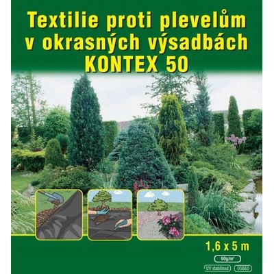 Nohel Garden Kontex mulčovací netkaná textilie 1,6 x 5 m černá – Zboží Dáma