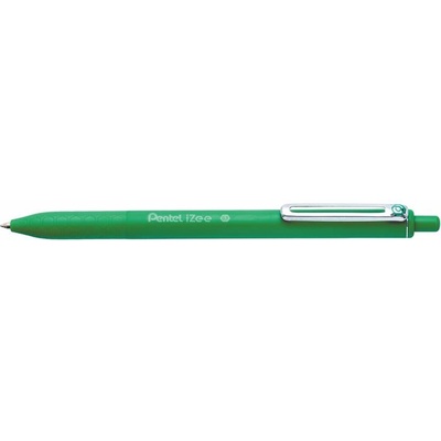 Pentel Химикалка, 0, 35 мм, с бутон, PENTEL "iZee", зелена BX467-D (BX467-D)