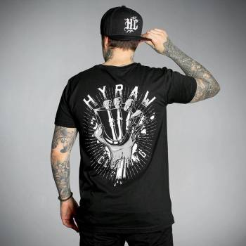 Image 1 of HYRAW мъжка тениска hyraw - ace of bones - su24-m13
