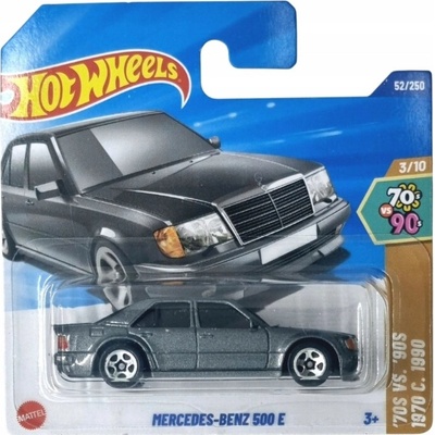 Mattel Hot Wheels Autíčko '70S vs. '90S Mercedes-Benz 500 E strieborné