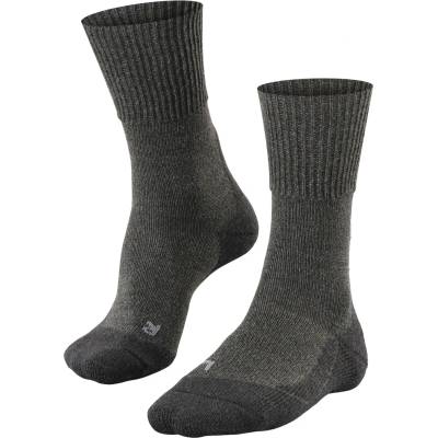 Falke Мъжки туристически чорапи Falke TK1 Wool Walking socks - Grey - размер 44-45 (EU) (201-0460-0213)